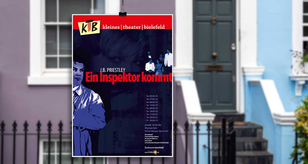 Plakat »Ein Inspektor kommt«